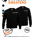 JVRdeal – Sweaters Basispakket (10 stuks) - jvrmonkeydesign #