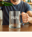 Gepersonaliseerde Bierpul ‘Papa’ – Tijdloos en Uniek - jvrmonkeydesign #