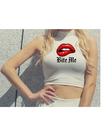 🔥 Bite Me – Cropped Tanktop - jvrmonkeydesign #