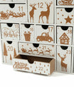 Houten Kerst Adventskalender – 24 Lades