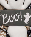 Schattige Halloween Spookjes Krans – Handgemaakt & Kleurrijk