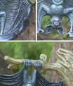 NNEOBA Resin Vampire Bat Statue Halloween Garden Decoration-1