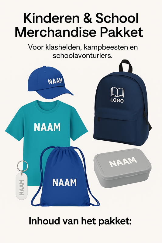 Kids & School Merchandise Pack – Alles voor een zorgeloze schoolstart - jvrmonkeydesign #