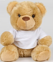 🧸 Knuffelbeer met eigen tekst – Gepersonaliseerd cadeau met hart - jvrmonkeydesign #