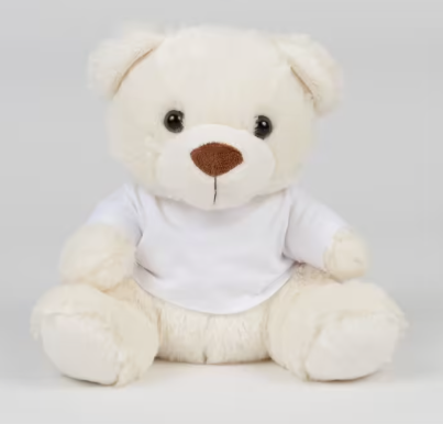🧸 Knuffelbeer met eigen tekst – Gepersonaliseerd cadeau met hart - jvrmonkeydesign #