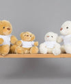 🧸 Knuffelbeer met eigen tekst – Gepersonaliseerd cadeau met hart - jvrmonkeydesign #