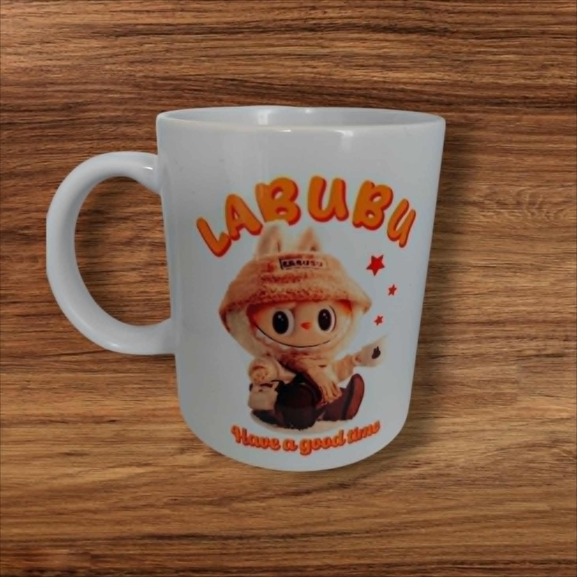 🧡 Labubu Mok – Limited Edition | Keramieken Mok met Cute Print - jvrmonkeydesign #