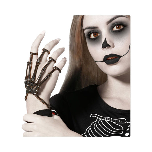 Halloween Decorations Silver Skeleton-0