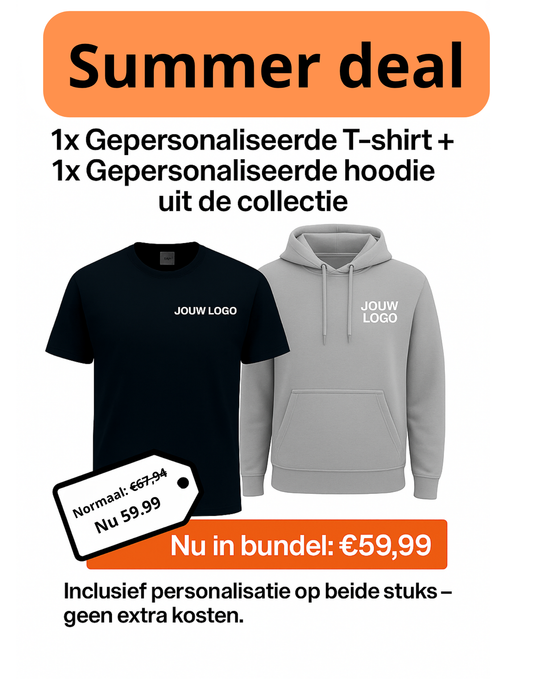 Summer Deal – Dubbel Gepersonaliseerd - jvrmonkeydesign #