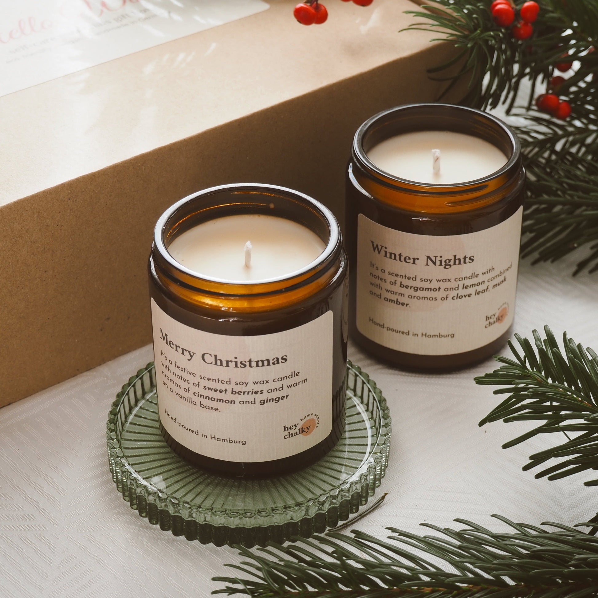 Wintergeurkaarsen – Creëer een Gezellige Kerstsfeer