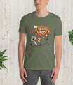 Uniseks T-shirt met korte mouw - jvrmonkeydesign #