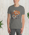 Uniseks T-shirt met korte mouw - jvrmonkeydesign #