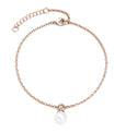 Mother of Pearl Trio Set - Roségoud en kristal - jvrmonkeydesign #