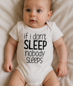 Romper – If I Don’t Sleep, Nobody Sleeps - jvrmonkeydesign #