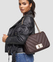 Handtas 'MIRADA' - met gouden draaisluiting - jvrmonkeydesign #