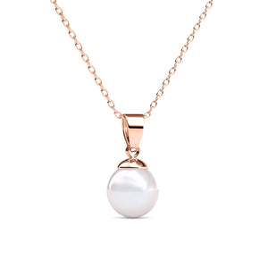 Mother of Pearl Trio Set - Roségoud en kristal - jvrmonkeydesign #