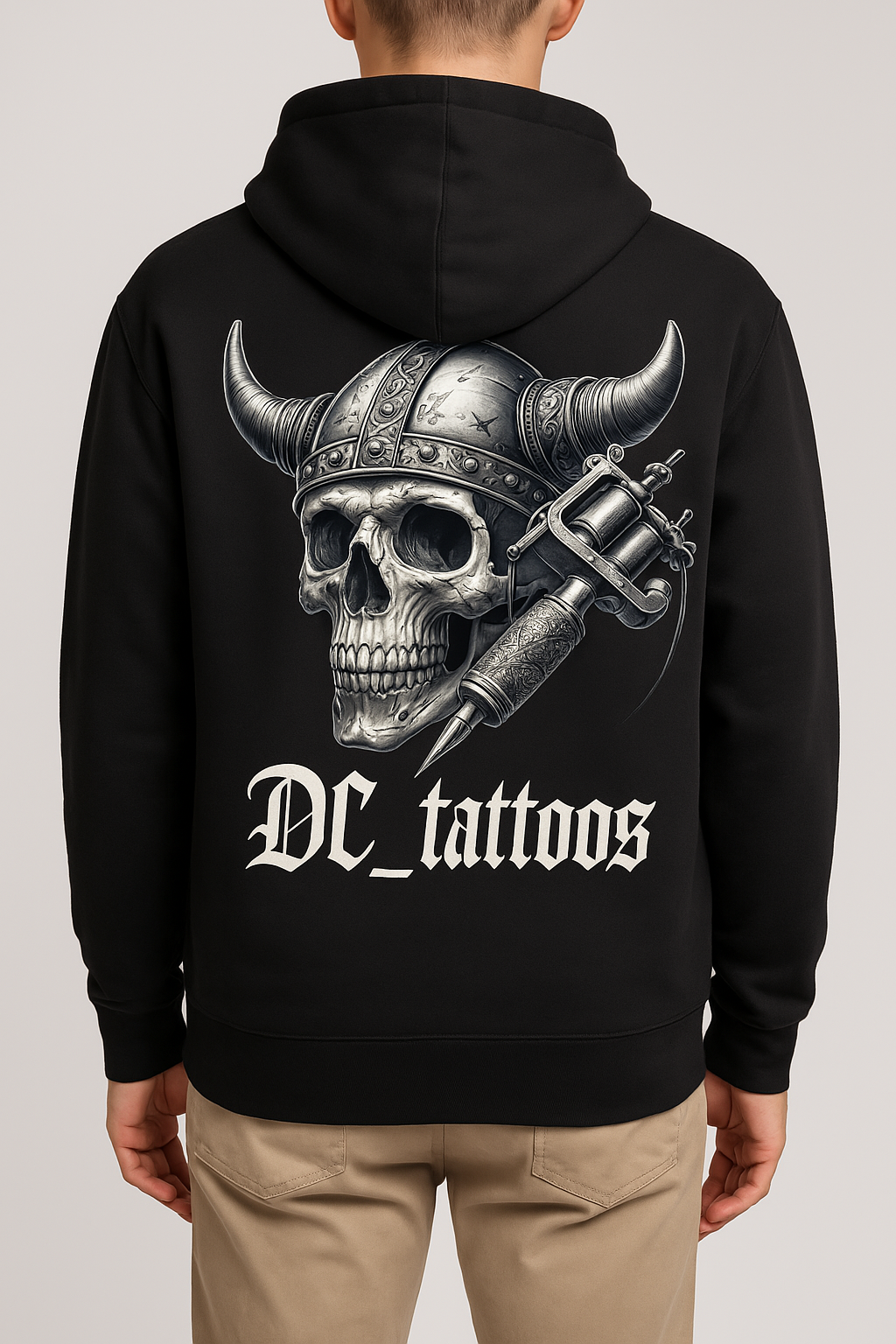 🖤 DC Tattoos Hoodie - jvrmonkeydesign #