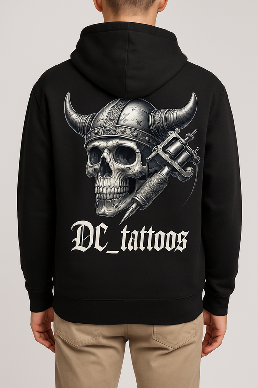 🖤 DC Tattoos Hoodie - jvrmonkeydesign #