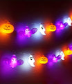 NNETM Halloween LED Pompoen & Vleermuis Slinger – String Lights
