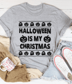 Halloween T-shirt – 100% Katoen, Digitaal Geprint