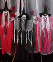 Hangende Halloween Heks Decoratie – Set van 3 Stuks