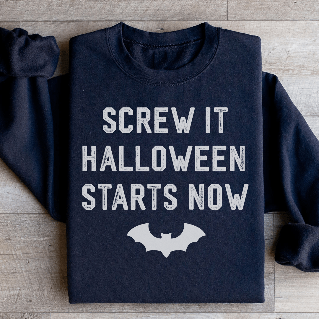 Screw It – Halloween Starts Now T-shirt