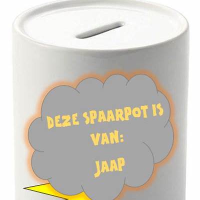 Sublimatie Spaarpot – Perfecte mix van design en functie - jvrmonkeydesign #