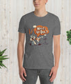 Uniseks T-shirt met korte mouw - jvrmonkeydesign #