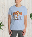 Uniseks T-shirt met korte mouw - jvrmonkeydesign #