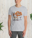 Uniseks T-shirt met korte mouw - jvrmonkeydesign #