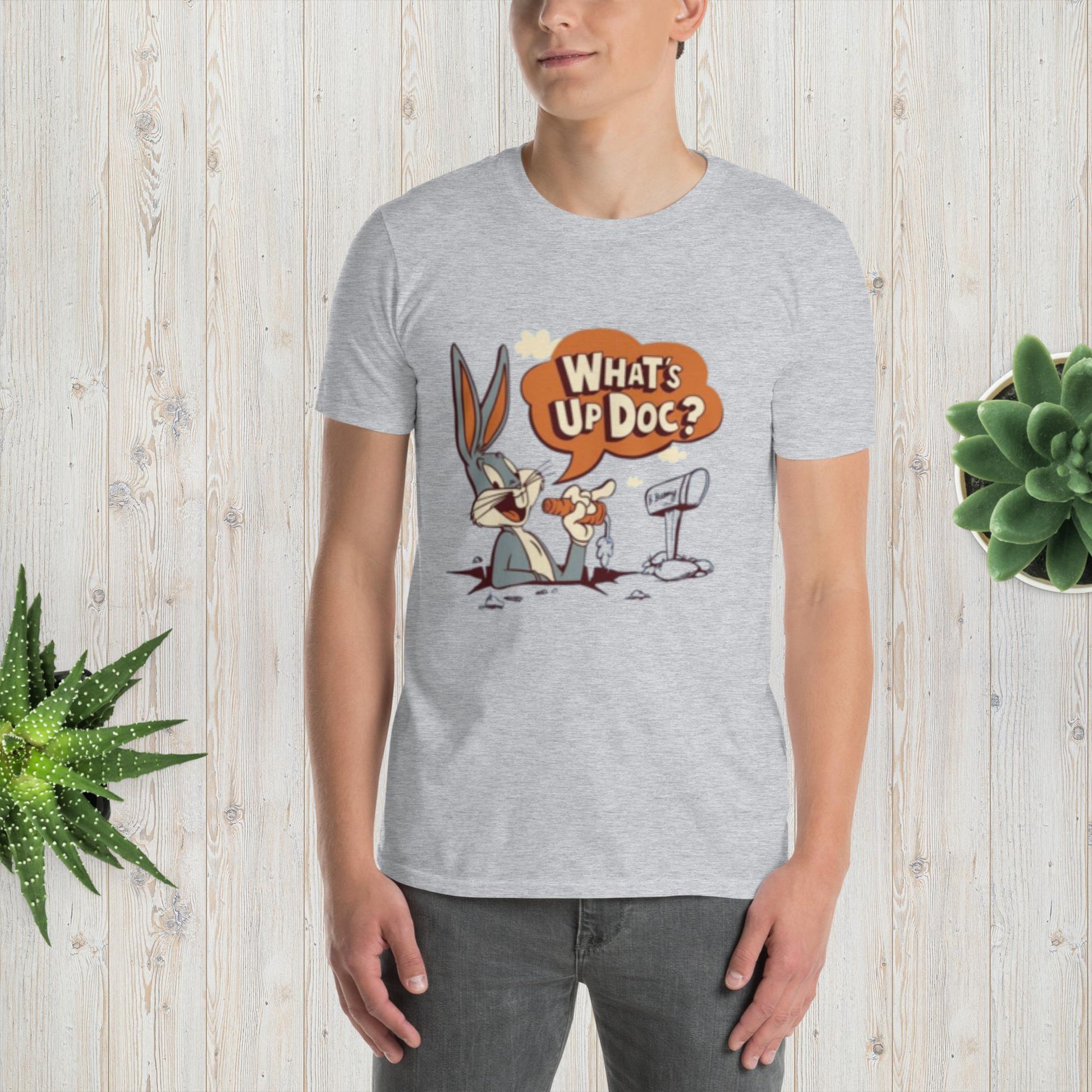 Uniseks T-shirt met korte mouw - jvrmonkeydesign #