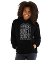 NERDY DIRTY INKED & CURVY  Hoodie - jvrmonkeydesign #