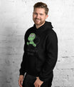 Uniseks hoodie talk dirty to me - jvrmonkeydesign #