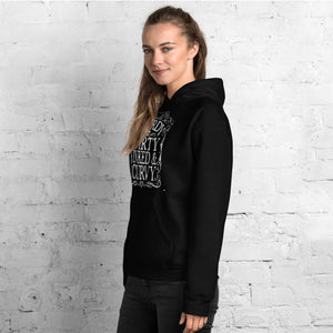 NERDY DIRTY INKED & CURVY  Hoodie - jvrmonkeydesign #