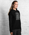 NERDY DIRTY INKED & CURVY  Hoodie - jvrmonkeydesign #