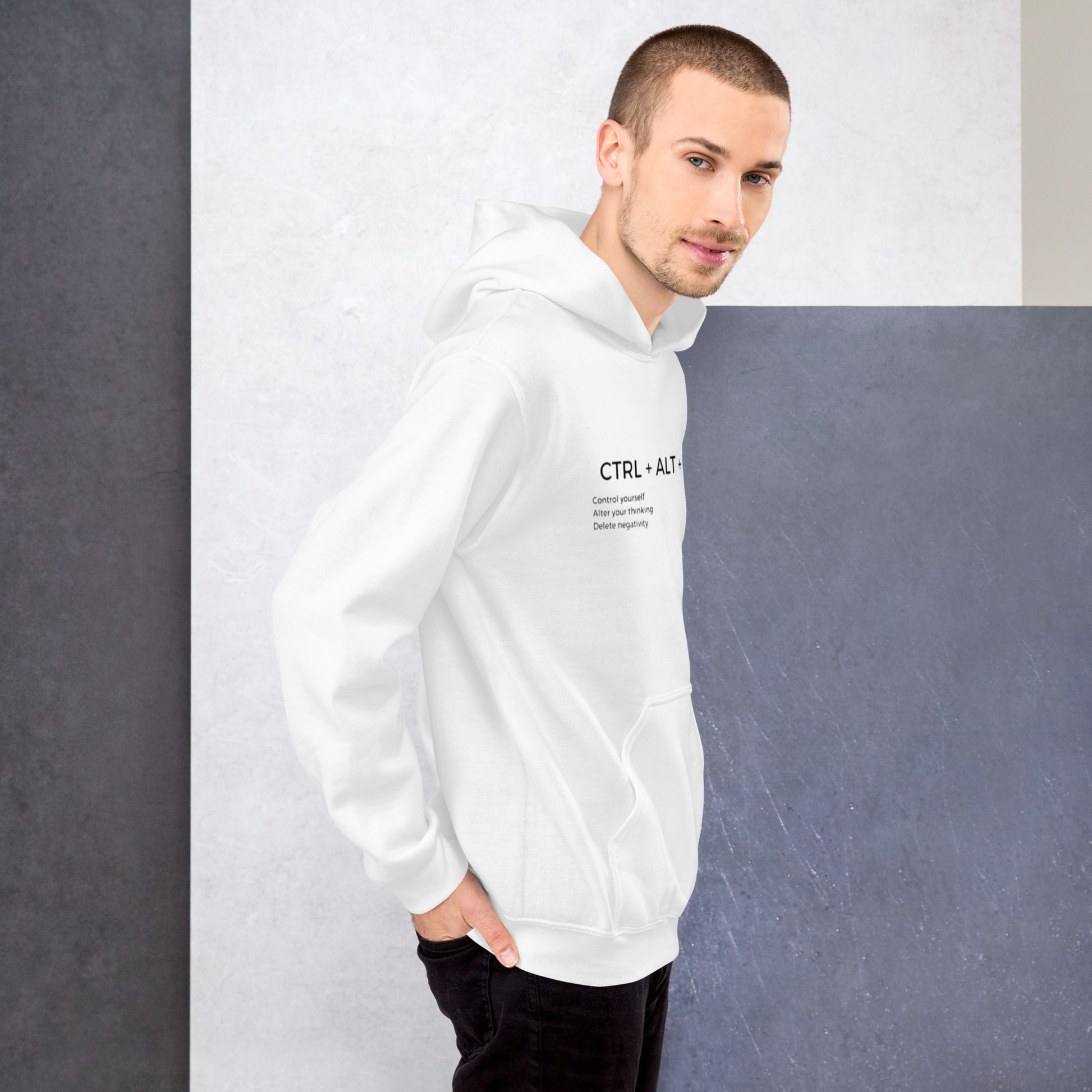 Uniseks hoodie - jvrmonkeydesign #