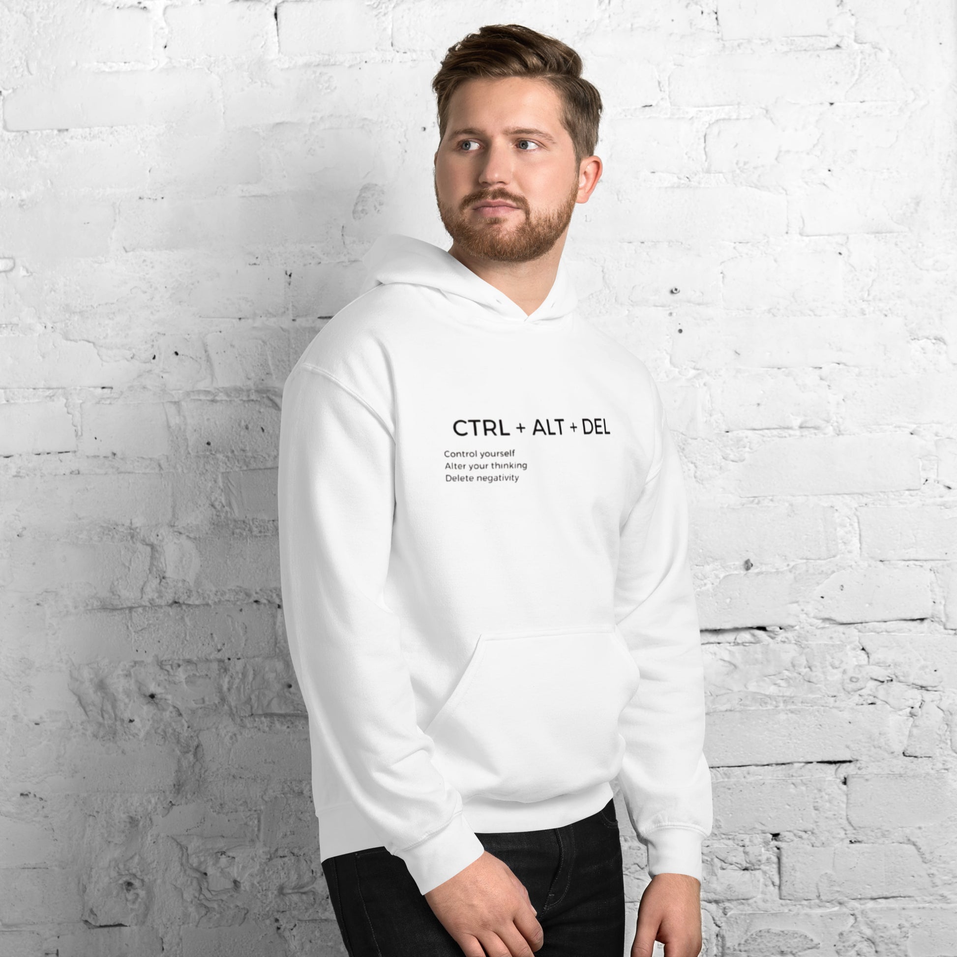Uniseks hoodie - jvrmonkeydesign #